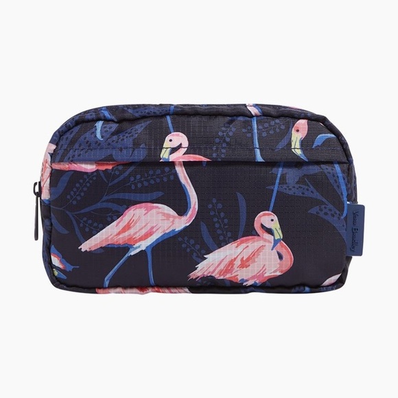 New Vera Bradley Flamingo Mini Belt Bag Versatile - Picture 2 of 7
